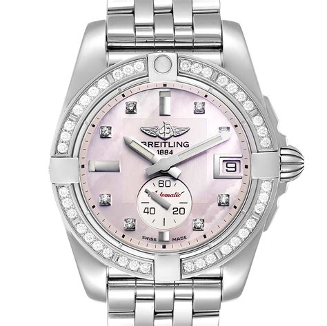 breitling ladies watches mother of pearl face